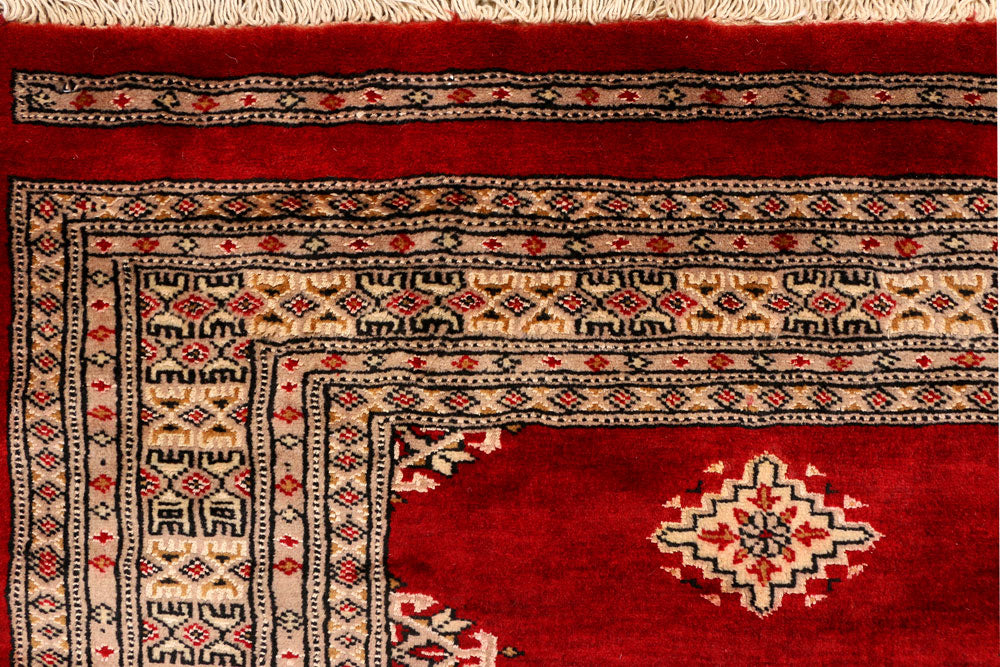 Firebrick Jaldar 4' 6 x 6' 8 - No. 38482 - ALRUG Rug Store