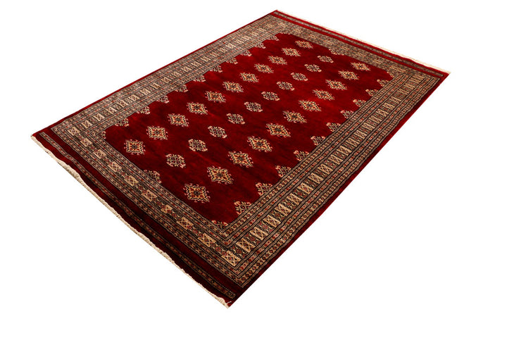 Firebrick Jaldar 4' 6 x 6' 8 - No. 38482 - ALRUG Rug Store