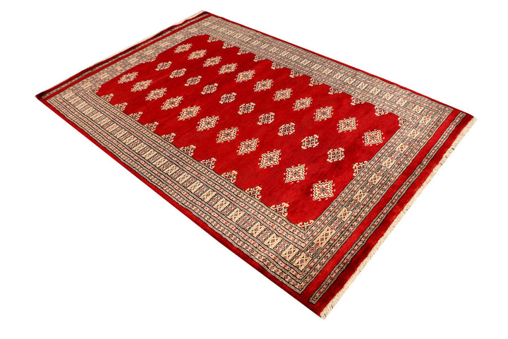 Firebrick Jaldar 4' 6 x 6' 8 - No. 38482 - ALRUG Rug Store