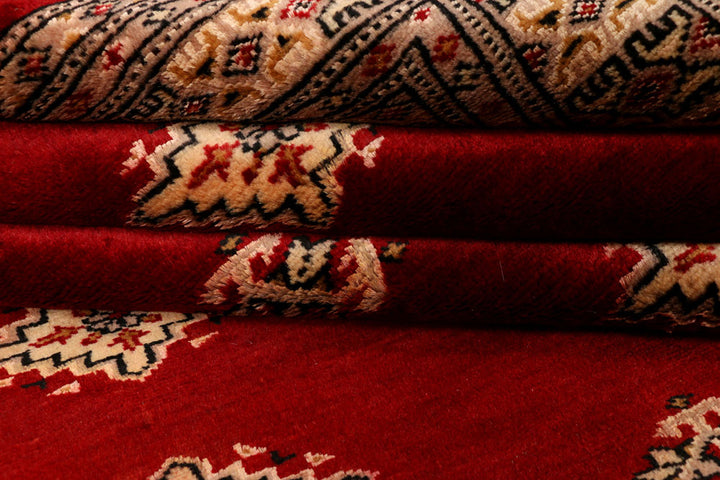 Firebrick Jaldar 4' 6 x 6' 8 - No. 38482 - ALRUG Rug Store