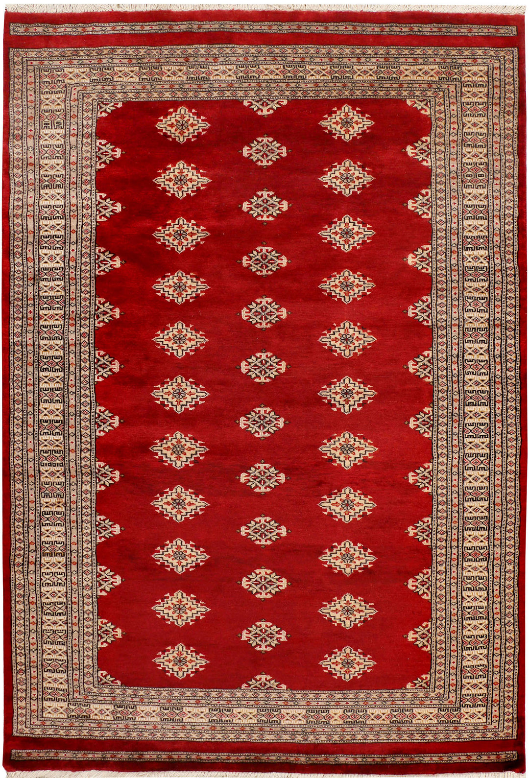 Firebrick Jaldar 4' 6 x 6' 8 - No. 38482 - ALRUG Rug Store