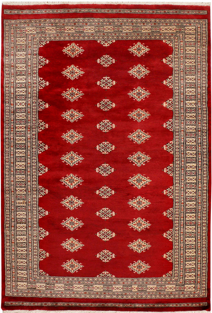 Firebrick Jaldar 4' 6 x 6' 8 - No. 38482 - ALRUG Rug Store