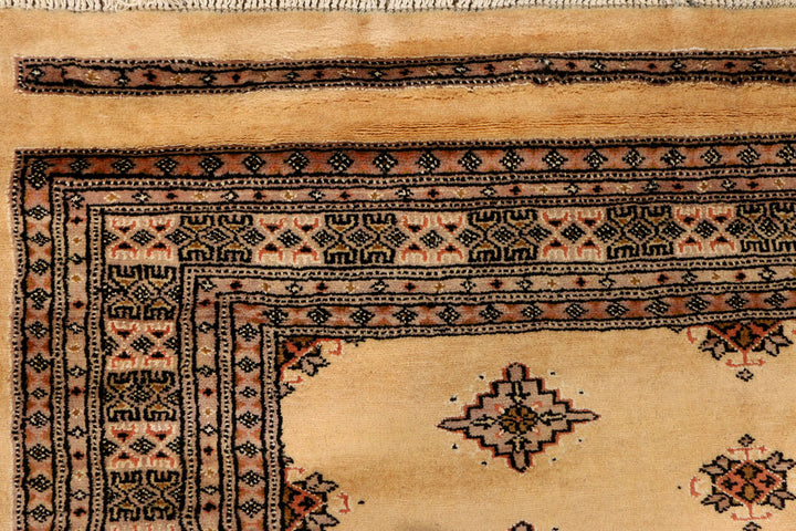 Navajo White Jaldar 4' 6 x 6' 5 - No. 38834 - ALRUG Rug Store