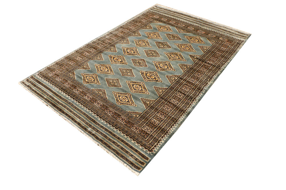 Grey Jaldar 4' 6 x 6' 10 - No. 38837 - ALRUG Rug Store