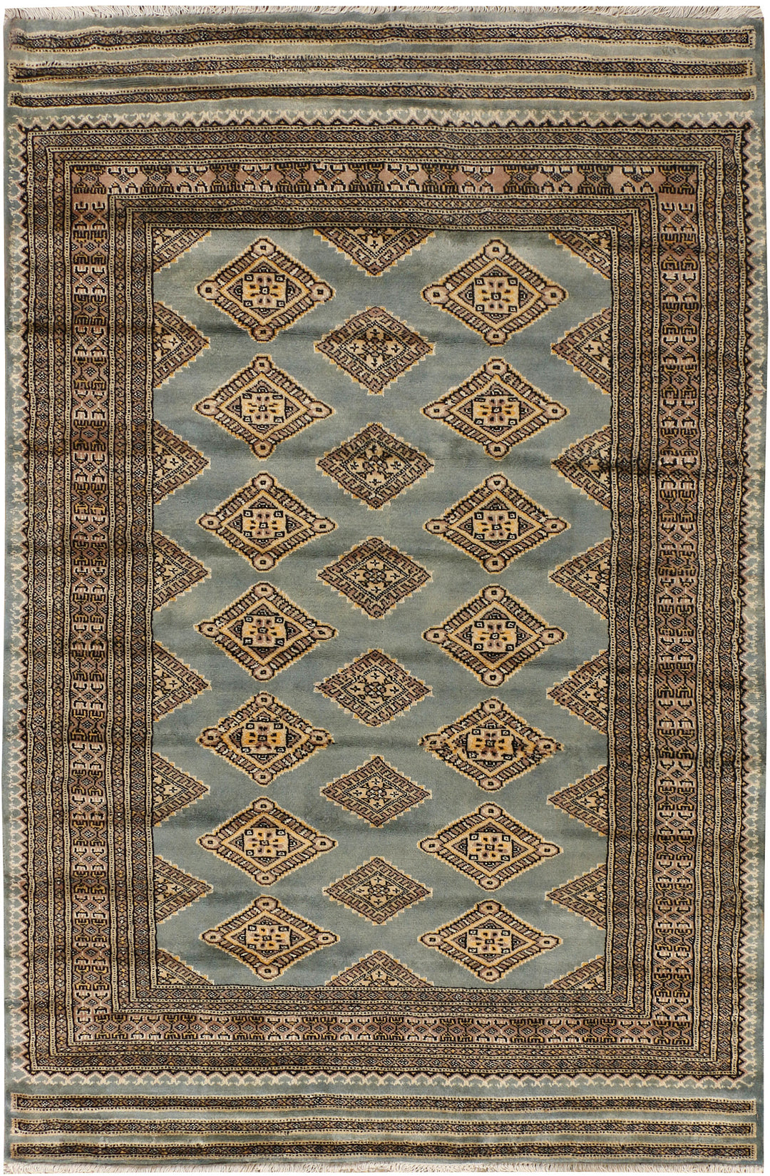 Grey Jaldar 4' 6 x 6' 10 - No. 38837 - ALRUG Rug Store