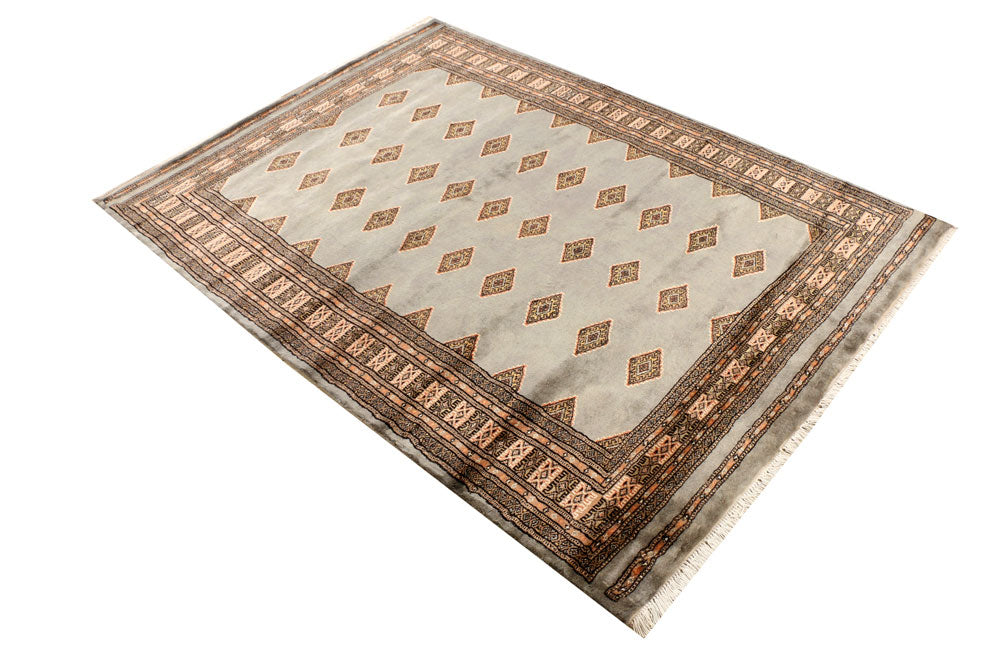 Grey Jaldar 4' 6 x 6' 3 - No. 38843 - ALRUG Rug Store