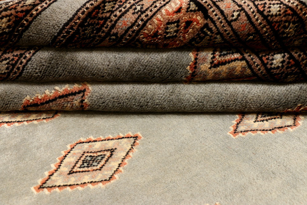 Dark Grey Jaldar 4' 8 x 6' 5 - No. 38847 - ALRUG Rug Store