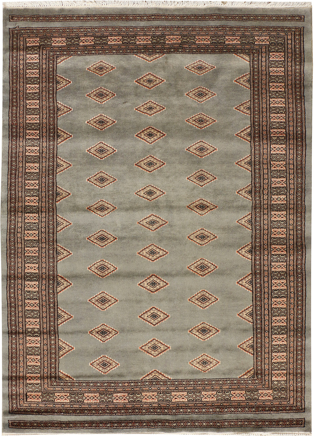 Dark Grey Jaldar 4' 8 x 6' 5 - No. 38847 - ALRUG Rug Store