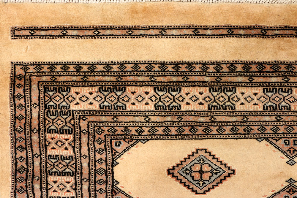 Navajo White Jaldar 4' 6 x 6' 1 - No. 38848 - ALRUG Rug Store