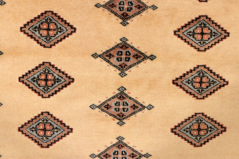 Navajo White Jaldar 4' 6 x 6' 1 - No. 38848 - ALRUG Rug Store