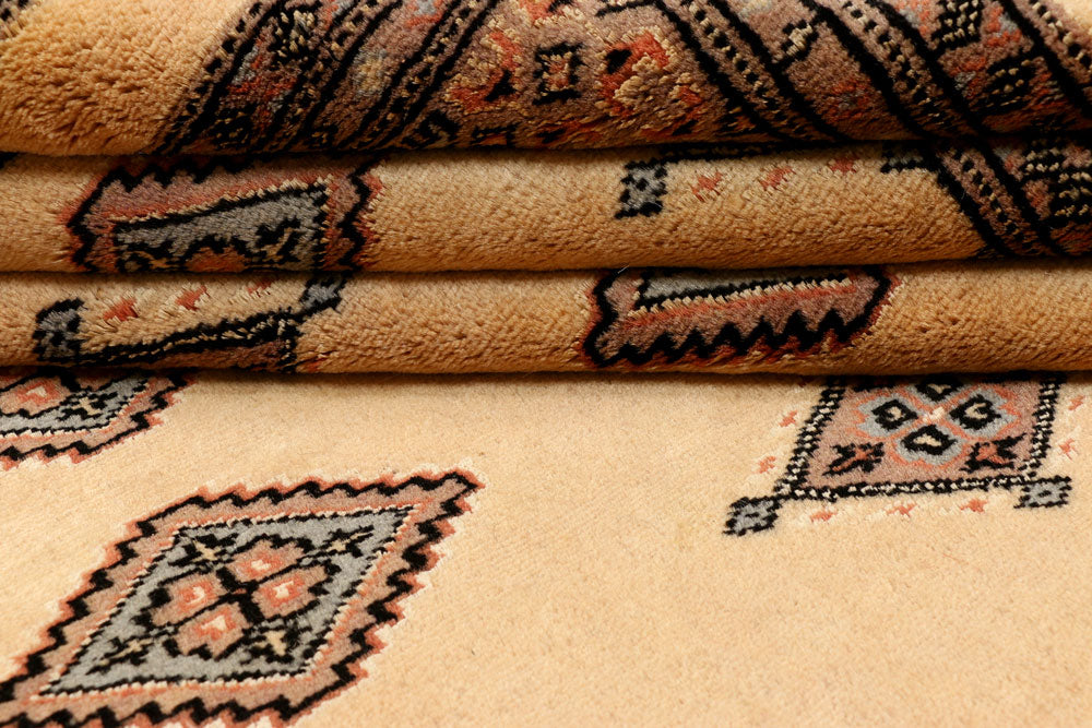 Navajo White Jaldar 4' 6 x 6' 1 - No. 38848 - ALRUG Rug Store