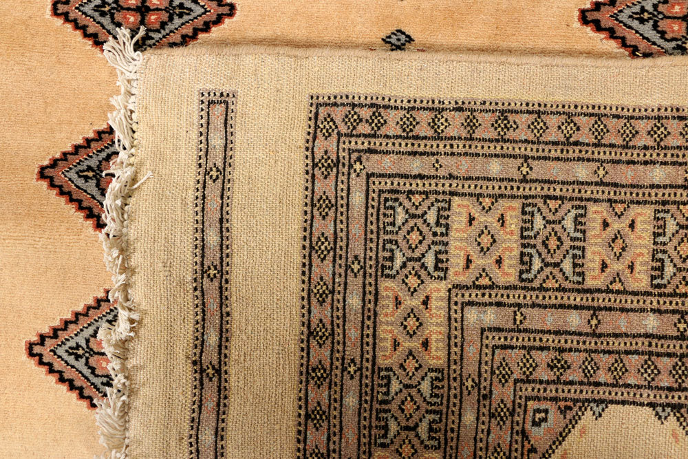 Navajo White Jaldar 4' 6 x 6' 1 - No. 38848 - ALRUG Rug Store