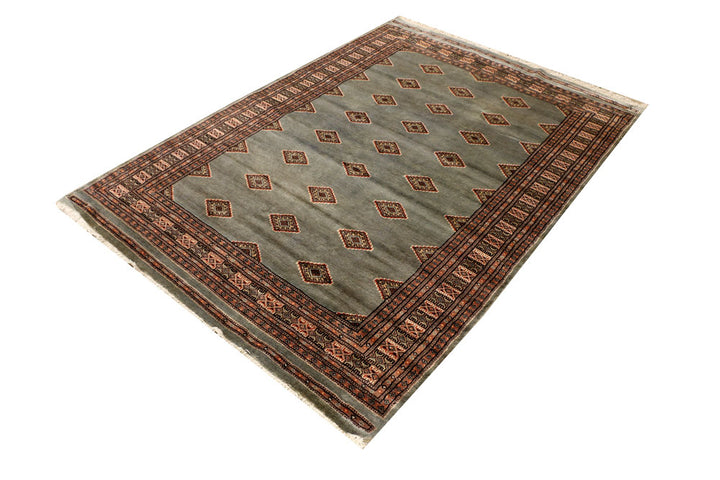 Dark Grey Jaldar 4' 6 x 6' 6 - No. 38856 - ALRUG Rug Store