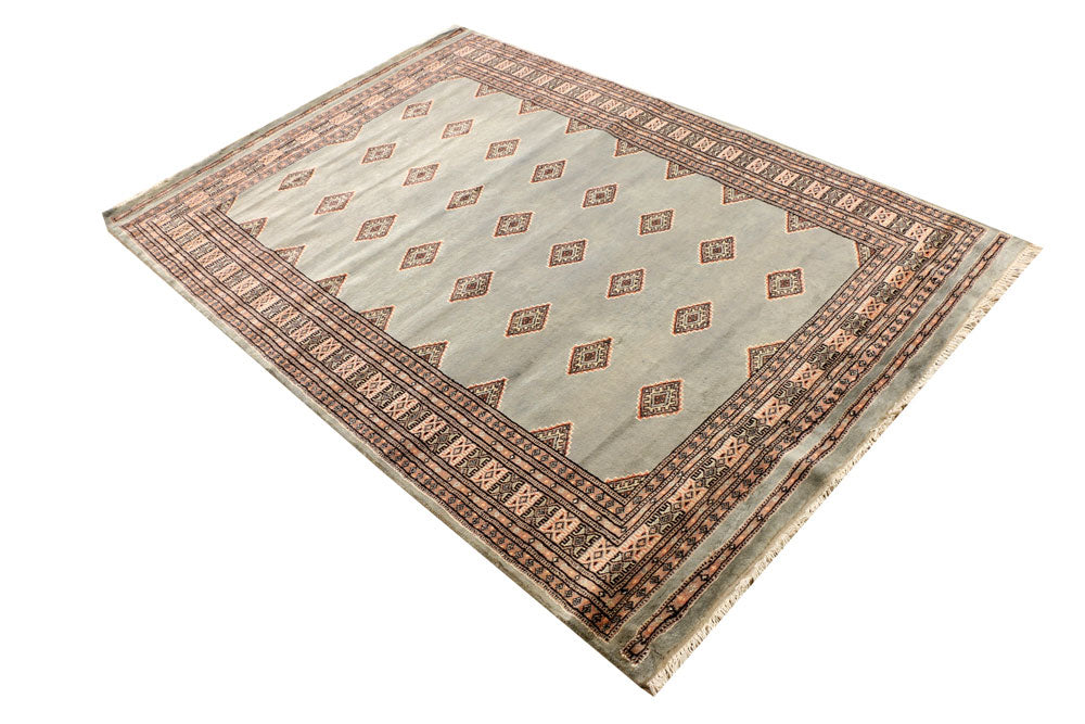 Dark Grey Jaldar 4' 6 x 6' 6 - No. 38856 - ALRUG Rug Store