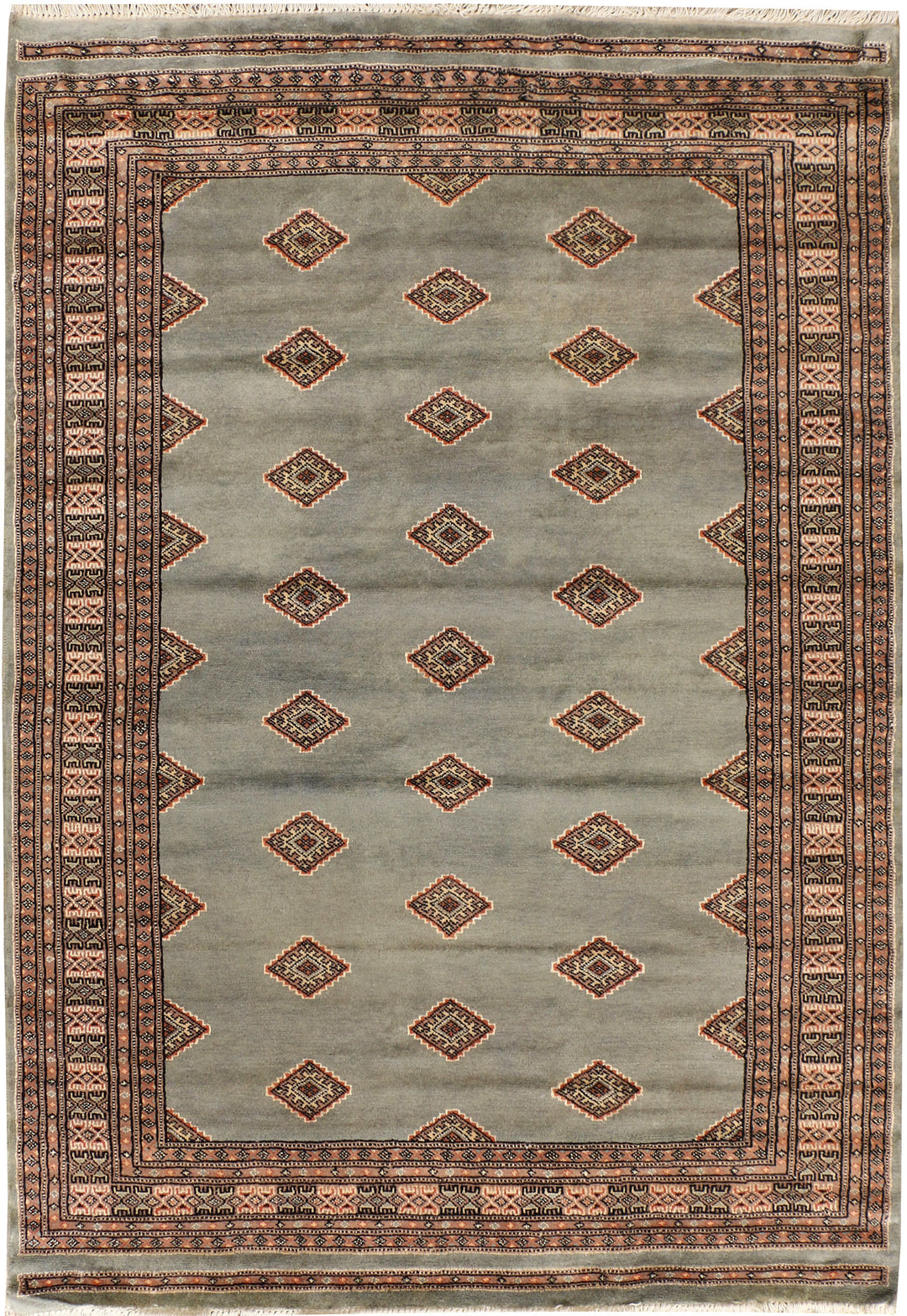 Dark Grey Jaldar 4' 6 x 6' 6 - No. 38856 - ALRUG Rug Store