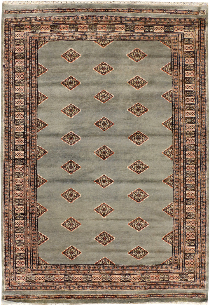 Dark Grey Jaldar 4' 6 x 6' 6 - No. 38856 - ALRUG Rug Store