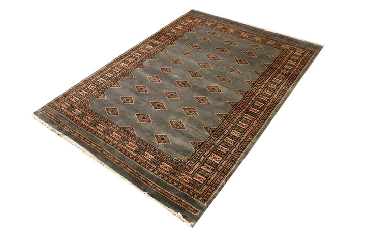 Grey Jaldar 4' 6 x 6' 3 - No. 38858 - ALRUG Rug Store
