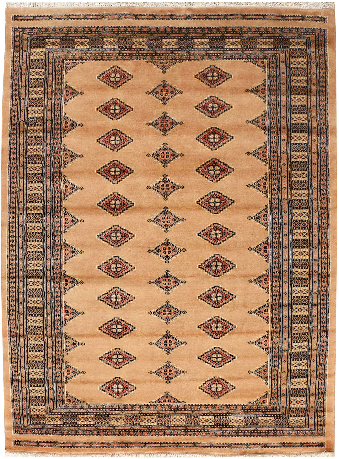 Sandy Brown Jaldar 4' 9 x 6' 4 - No. 38859 - ALRUG Rug Store
