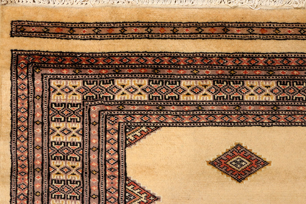 Navajo White Jaldar 4' 7 x 6' 6 - No. 38869 - ALRUG Rug Store