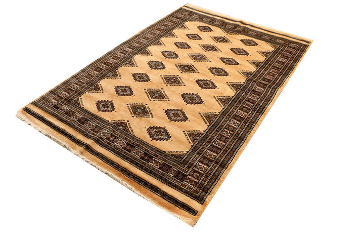 Navajo White Jaldar 4' 7 x 6' 7 - No. 38871 - ALRUG Rug Store