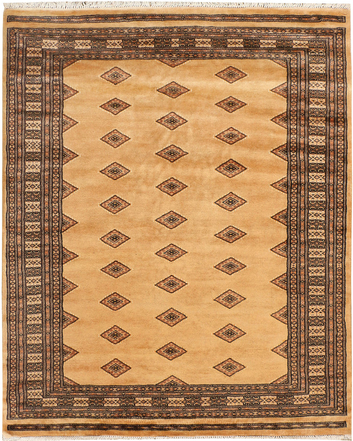 Navajo White Jaldar 4' 7 x 5' 8 - No. 38873 - ALRUG Rug Store