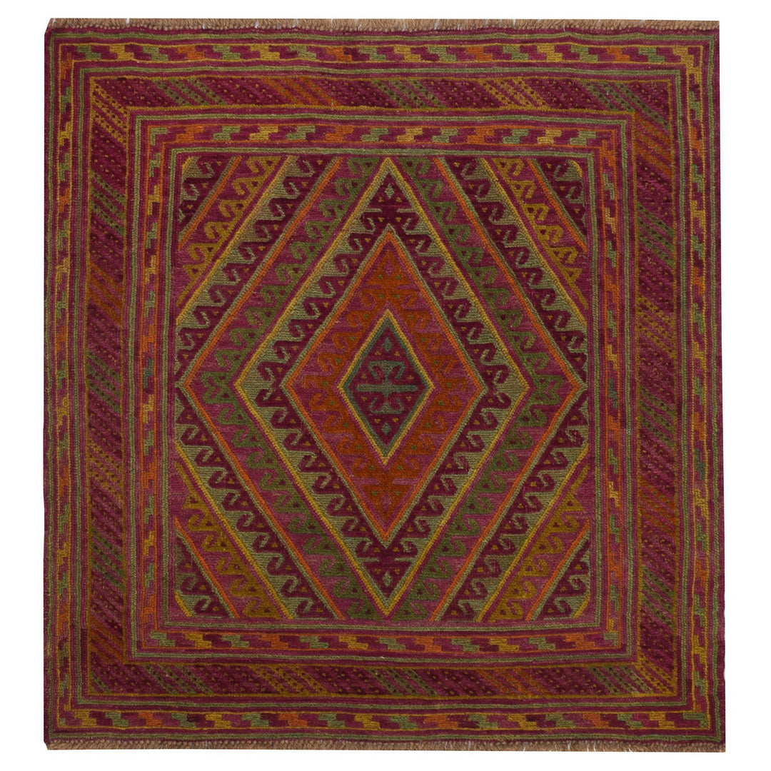 Mashwani Rug 3' 6 x 3' 8 (ft) - No. AL12243 - ALRUG Rug Store