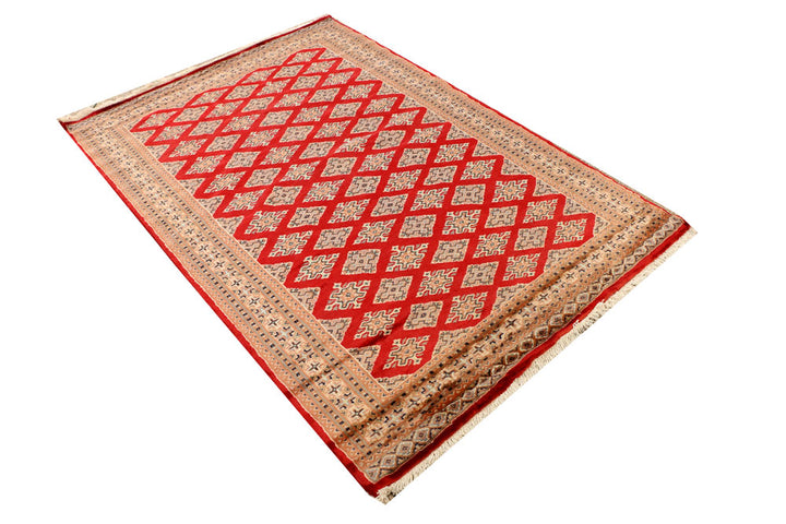 Firebrick Jaldar 4' 1 x 6' - No. 38901 - ALRUG Rug Store