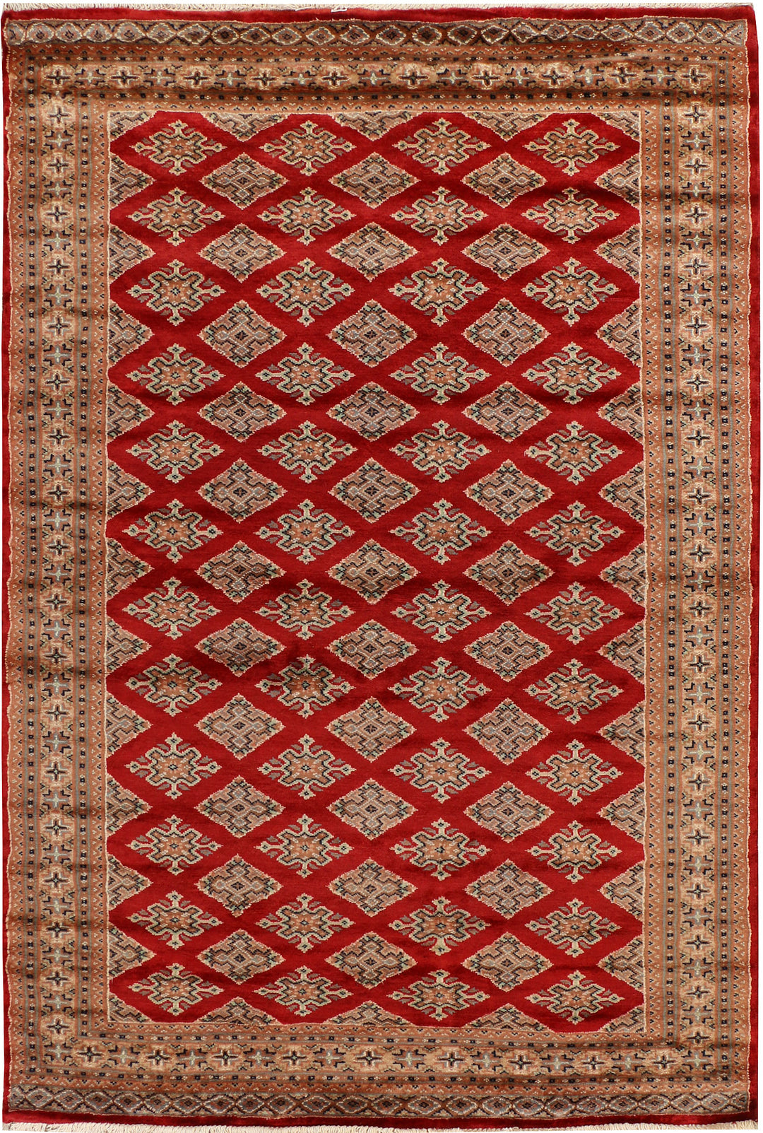 Firebrick Jaldar 4' 1 x 6' - No. 38901 - ALRUG Rug Store