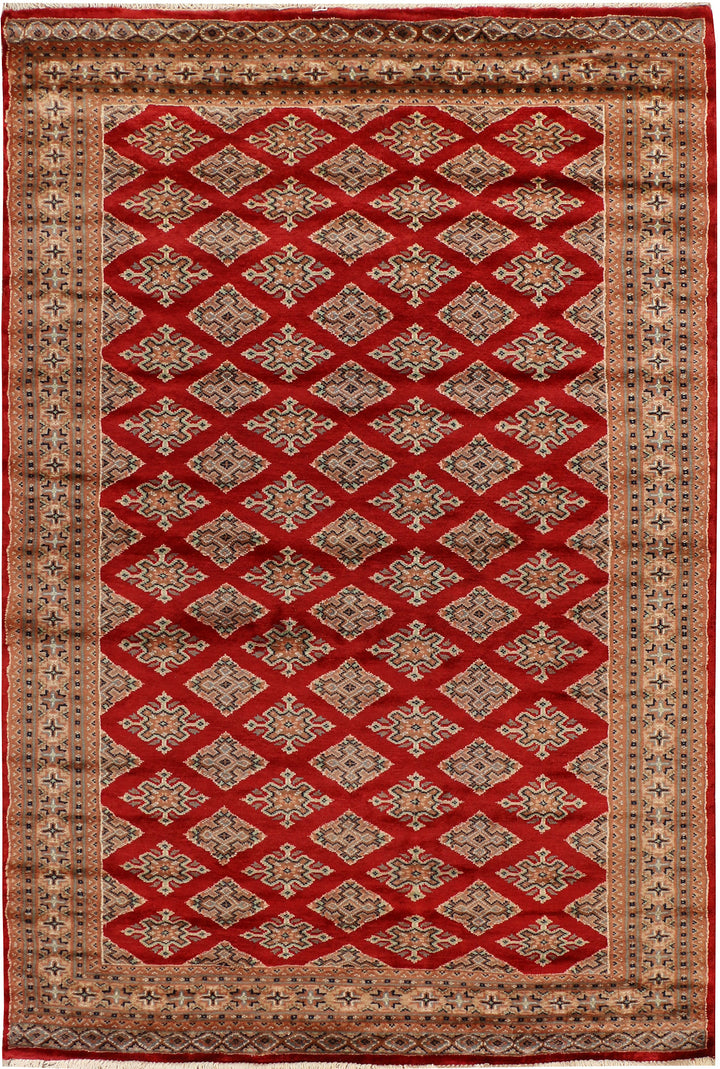 Firebrick Jaldar 4' 1 x 6' - No. 38901 - ALRUG Rug Store