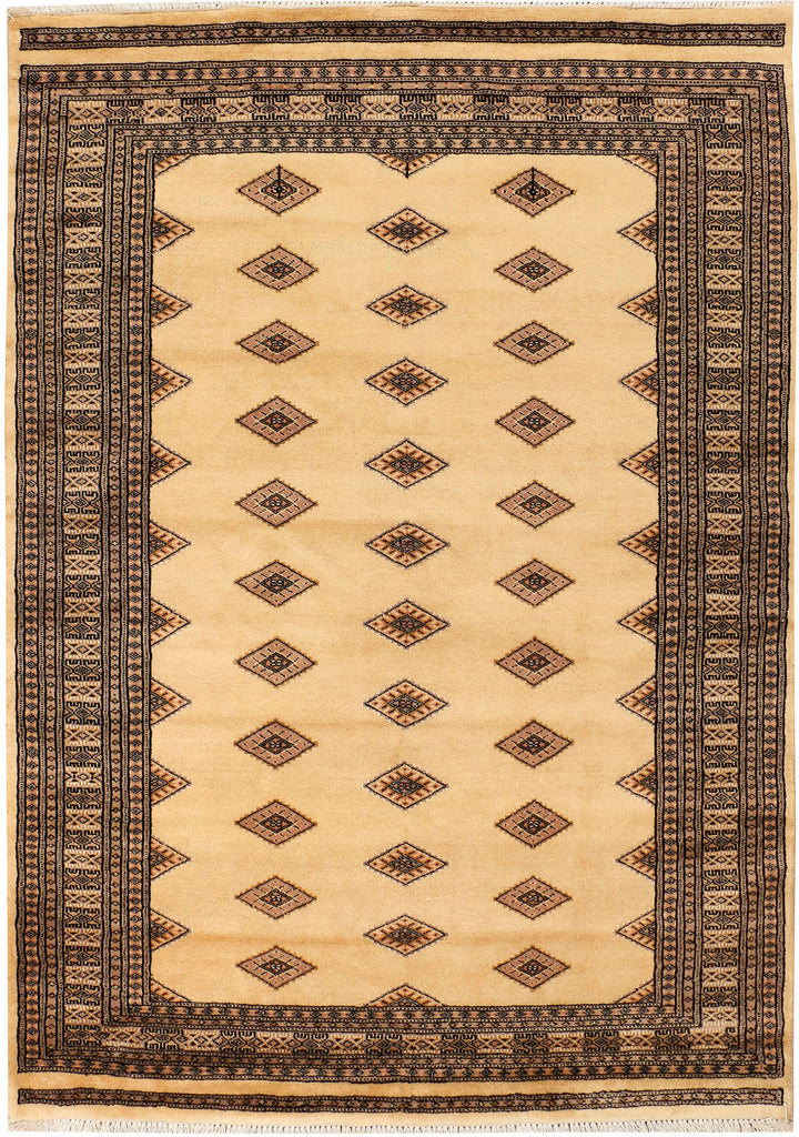 Navajo White Jaldar 4' 8 x 6' 7 - No. 38904 - ALRUG Rug Store