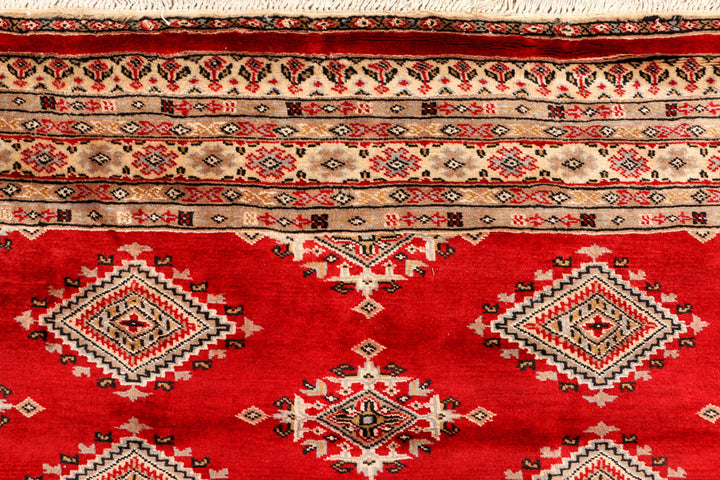 Firebrick Jaldar 4' 6 x 6' 9 - No. 38918 - ALRUG Rug Store