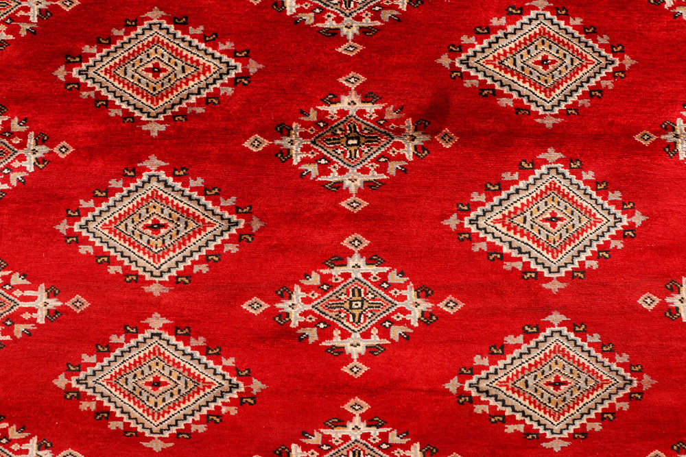 Firebrick Jaldar 4' 6 x 6' 9 - No. 38918 - ALRUG Rug Store