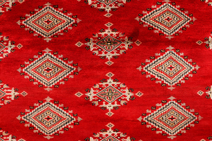 Firebrick Jaldar 4' 6 x 6' 9 - No. 38918 - ALRUG Rug Store