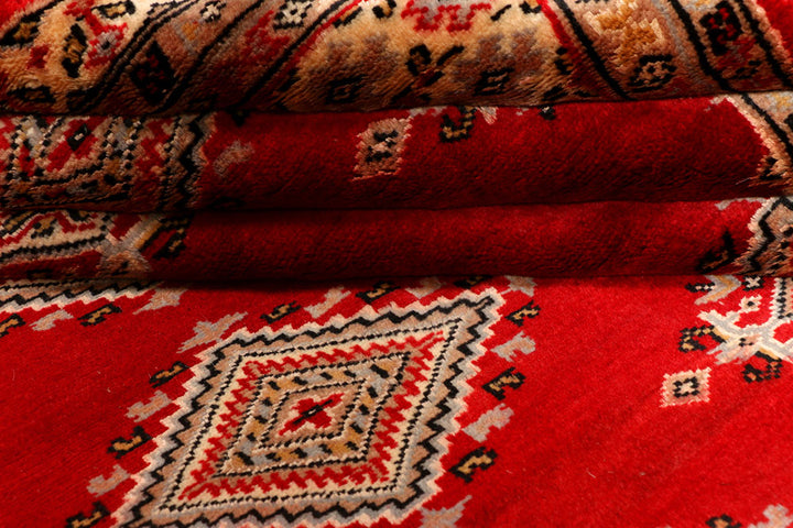 Firebrick Jaldar 4' 6 x 6' 9 - No. 38918 - ALRUG Rug Store