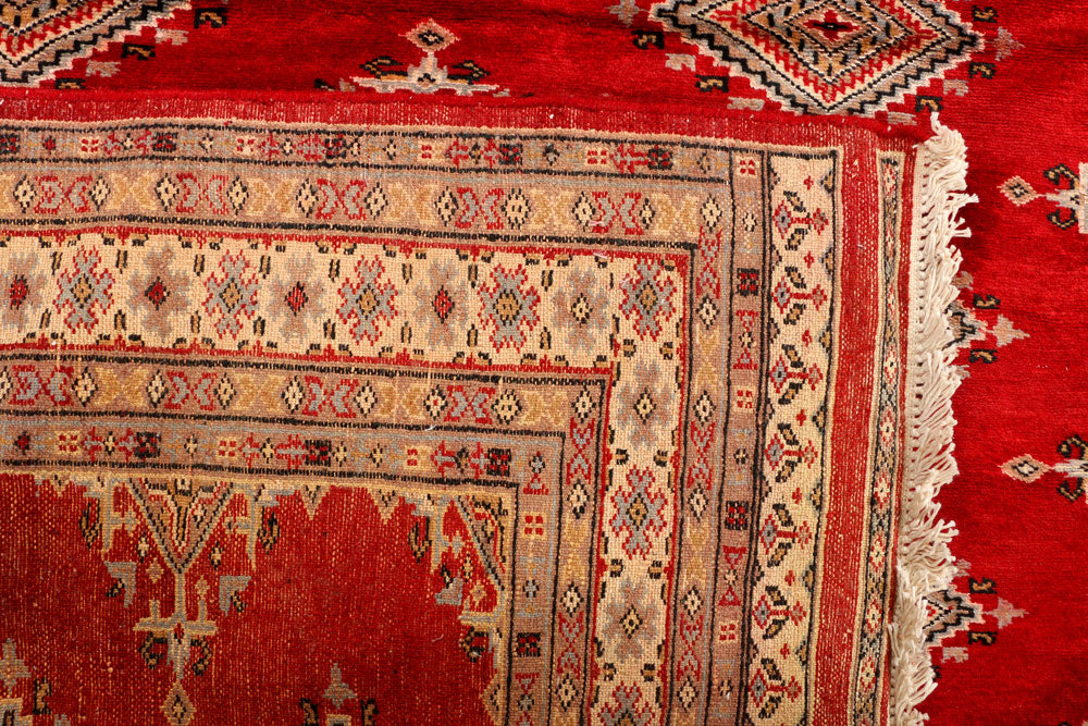 Firebrick Jaldar 4' 6 x 6' 9 - No. 38918 - ALRUG Rug Store