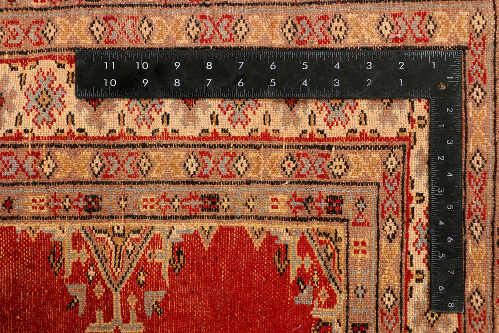 Firebrick Jaldar 4' 6 x 6' 9 - No. 38918 - ALRUG Rug Store