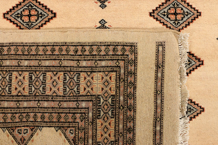 Navajo White Jaldar 4' 7 x 7' 3 - No. 38923 - ALRUG Rug Store