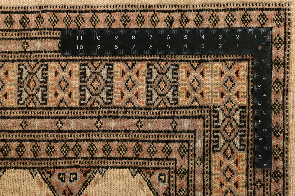 Navajo White Jaldar 4' 7 x 7' 3 - No. 38923 - ALRUG Rug Store