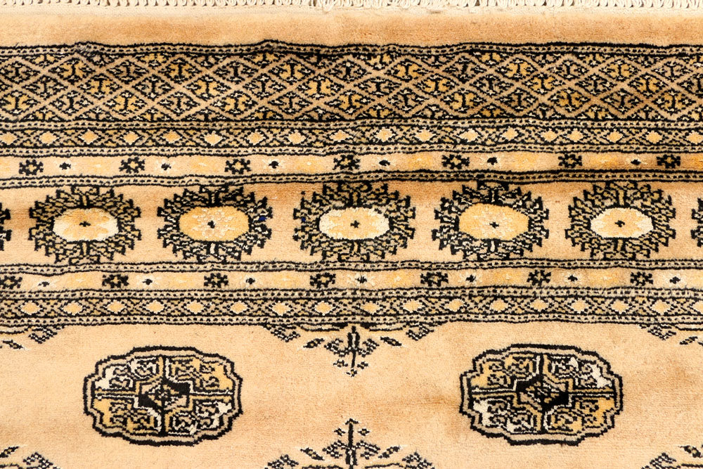 Burlywood Bokhara 4' 6 x 6' 5 - No. 38931 - ALRUG Rug Store