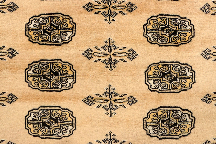 Burlywood Bokhara 4' 6 x 6' 5 - No. 38931 - ALRUG Rug Store