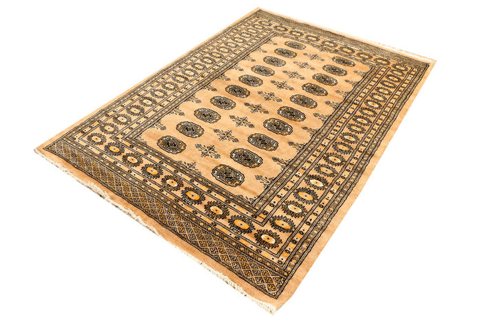 Burlywood Bokhara 4' 6 x 6' 5 - No. 38931 - ALRUG Rug Store