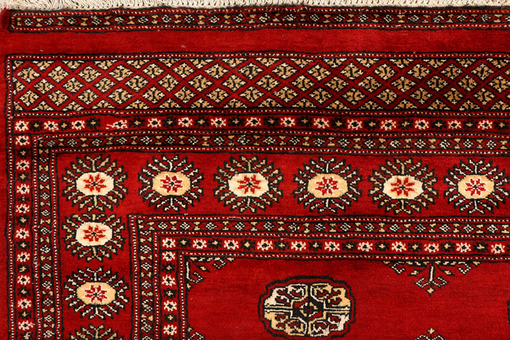 Firebrick Bokhara 4' 7 x 7' 1 - No. 38932 - ALRUG Rug Store