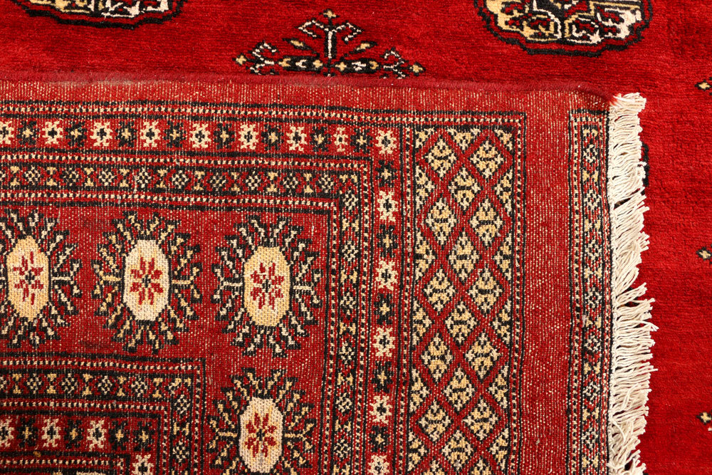 Firebrick Bokhara 4' 7 x 7' 1 - No. 38932 - ALRUG Rug Store