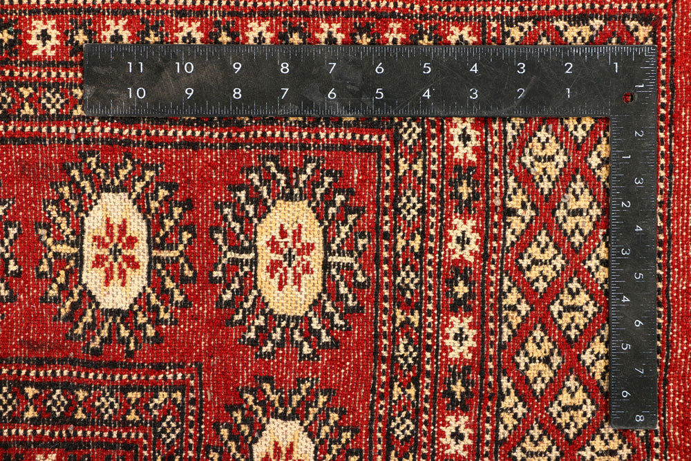 Firebrick Bokhara 4' 7 x 7' 1 - No. 38932 - ALRUG Rug Store