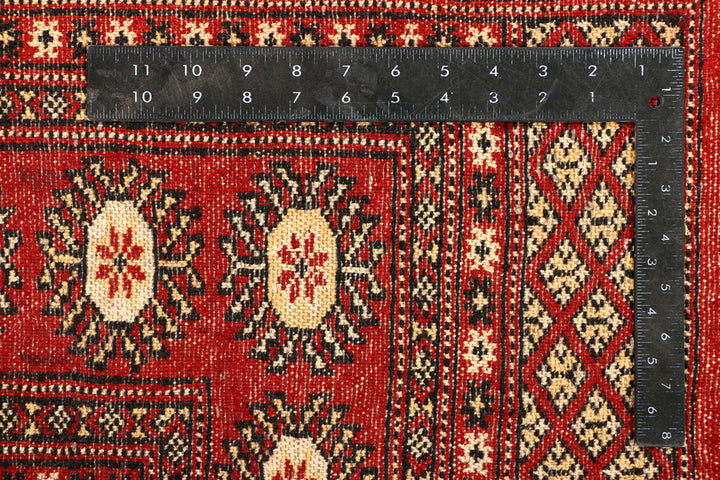 Firebrick Bokhara 4' 7 x 7' 1 - No. 38932 - ALRUG Rug Store