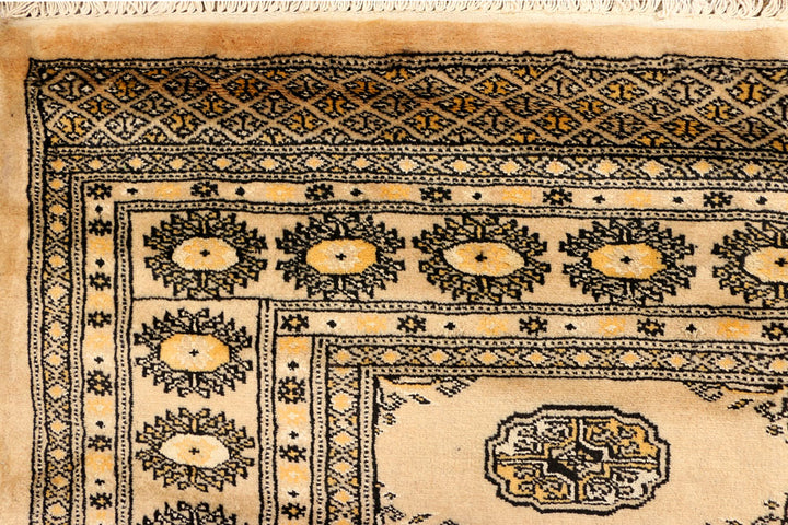 Burlywood Bokhara 4' 6 x 6' 7 - No. 38935 - ALRUG Rug Store