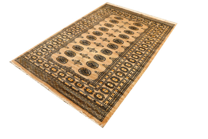 Burlywood Bokhara 4' 6 x 6' 7 - No. 38935 - ALRUG Rug Store