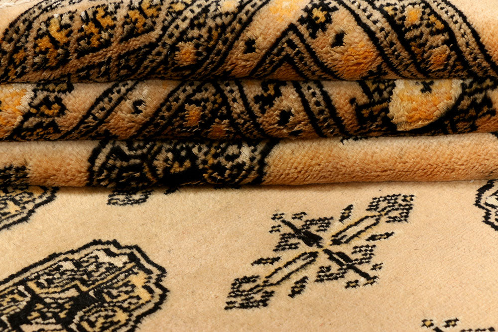 Burlywood Bokhara 4' 6 x 6' 7 - No. 38935 - ALRUG Rug Store