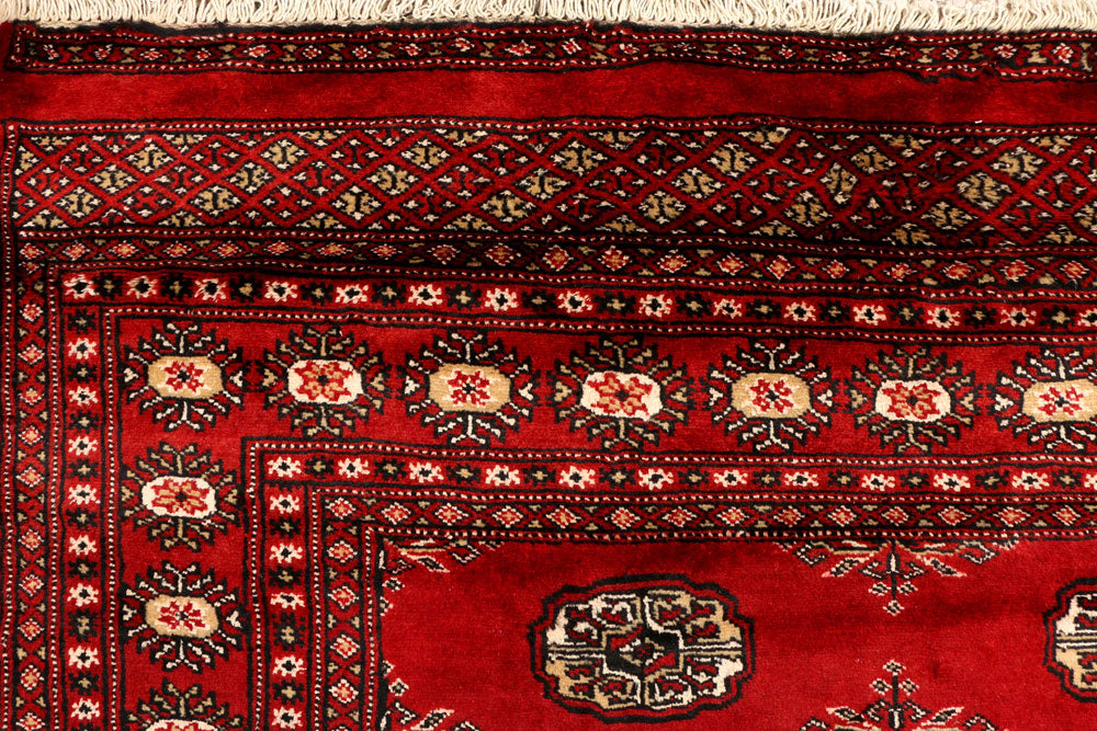 Firebrick Bokhara 4' 6 x 7' 3 - No. 38951 - ALRUG Rug Store
