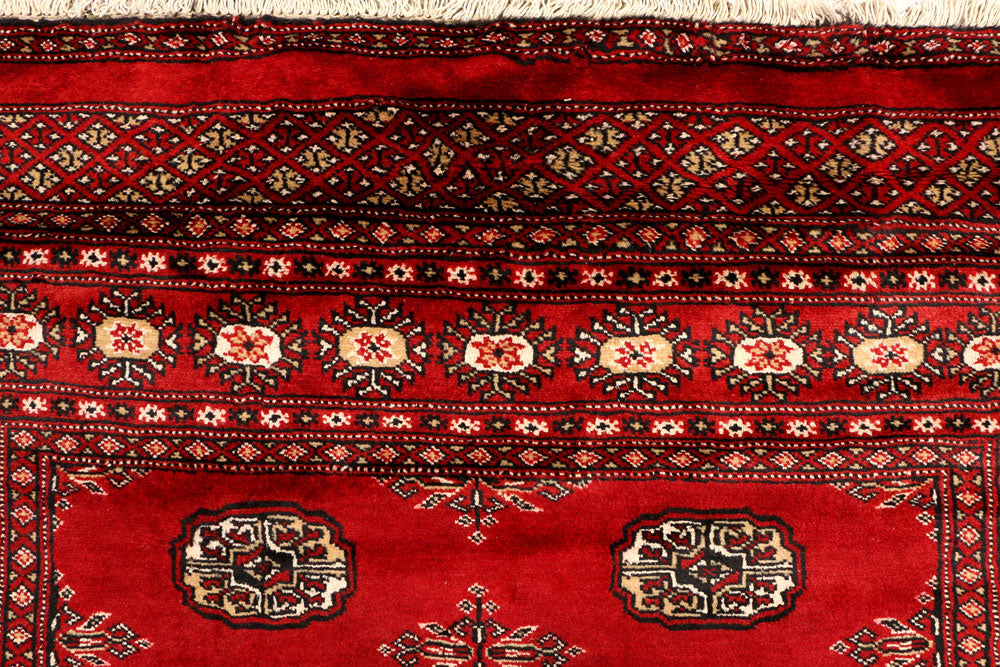 Firebrick Bokhara 4' 6 x 7' 3 - No. 38951 - ALRUG Rug Store